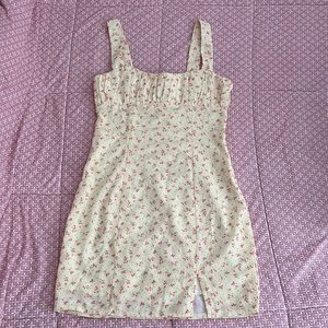 Princess Polly Yellow Floral Dress